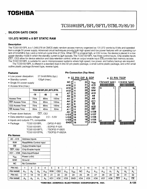 TC551001BPL-10