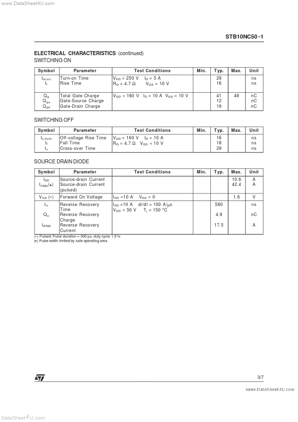 STB10NC50-1