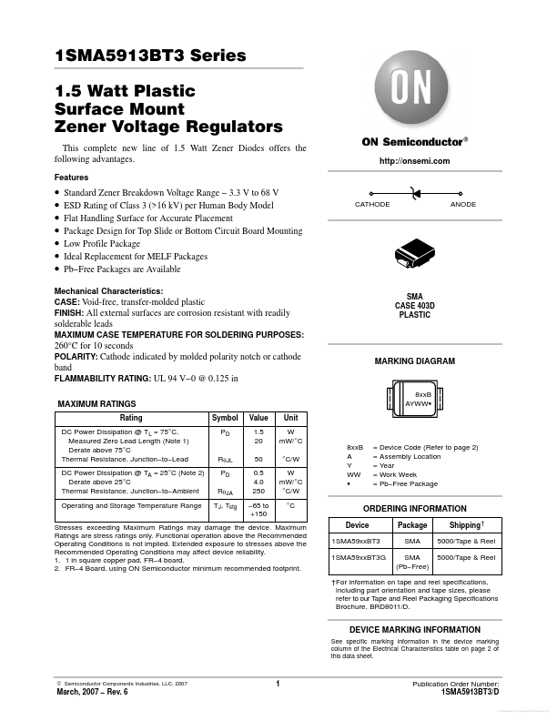 1SMA5941BT3