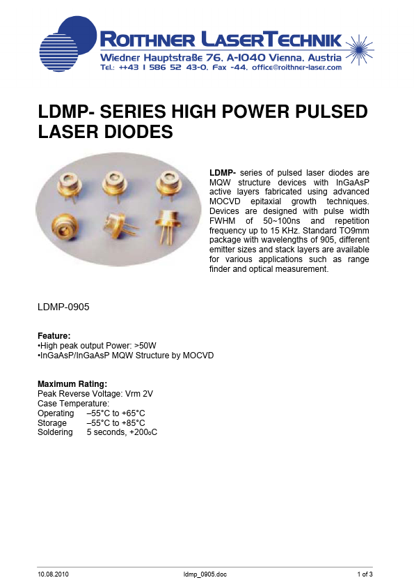 LDMP-0905-050W-91