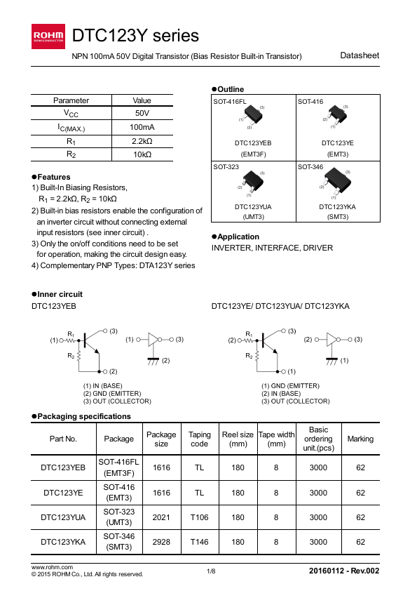 DTC123YUA