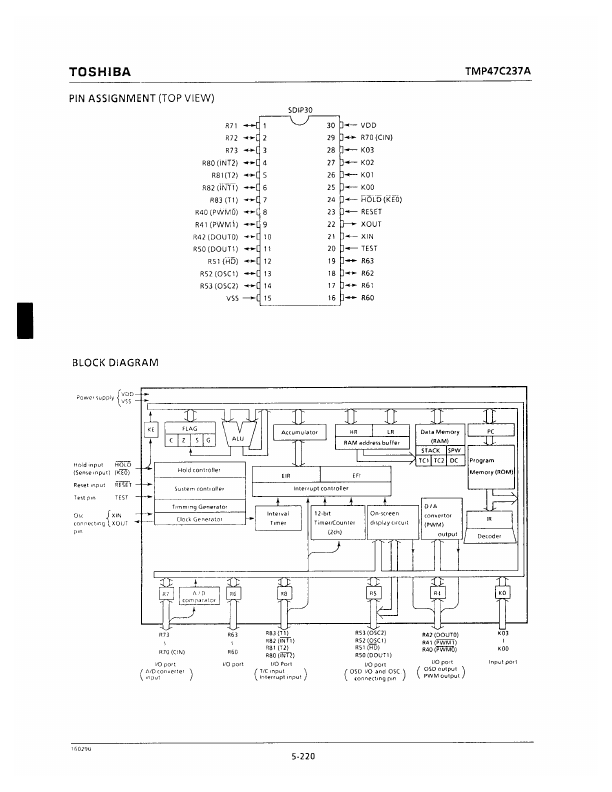 TMP47C237AN