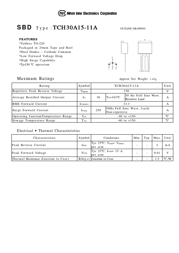 TCH30A15-11A