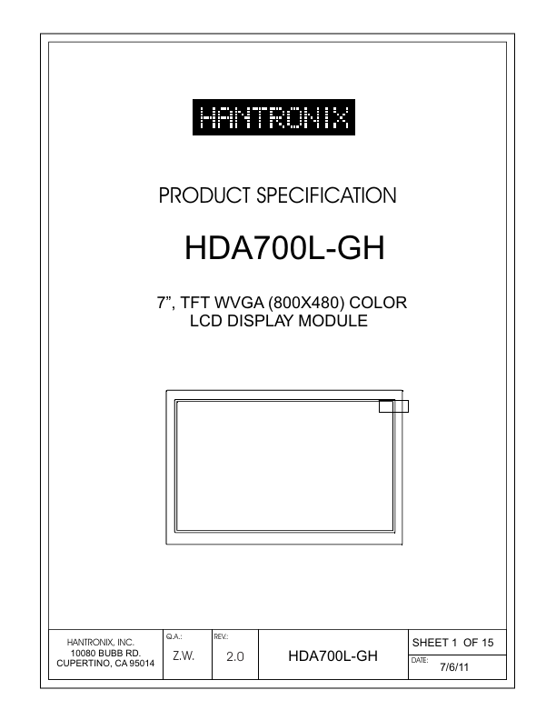 HDA700L-GH