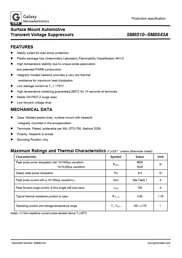 SM8S40A