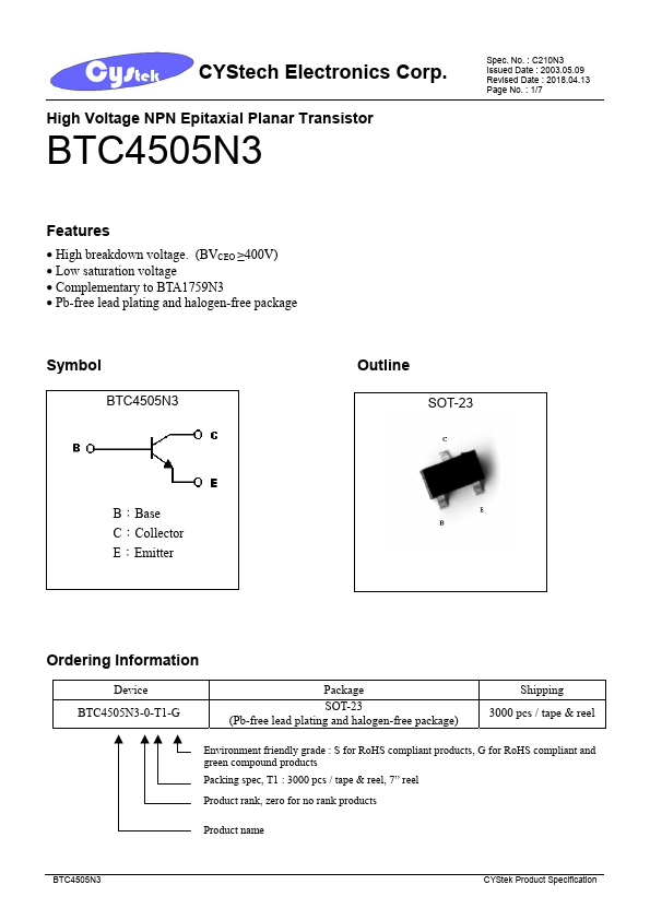 BTC4505N3