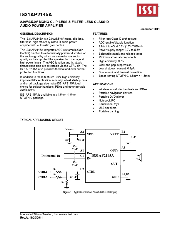 IS31AP2145A