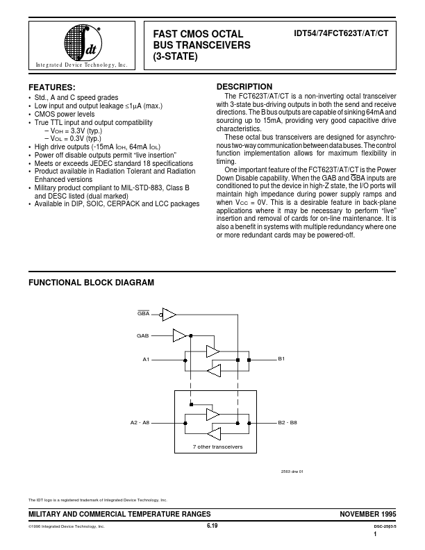 IDT74FCT623T