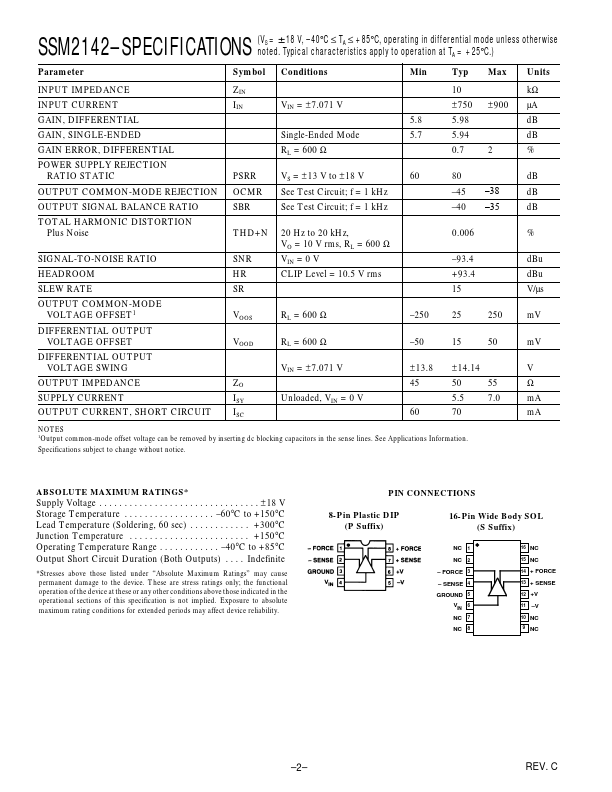 SSM2142