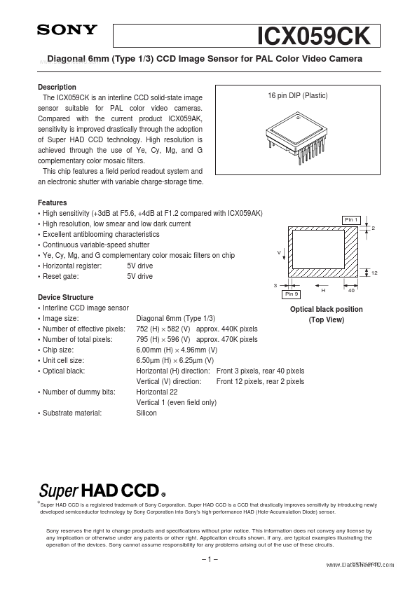 ICX059CK