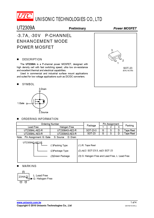 UT2309A