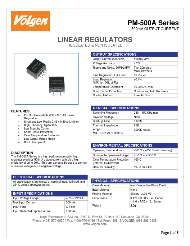 PM-500A150