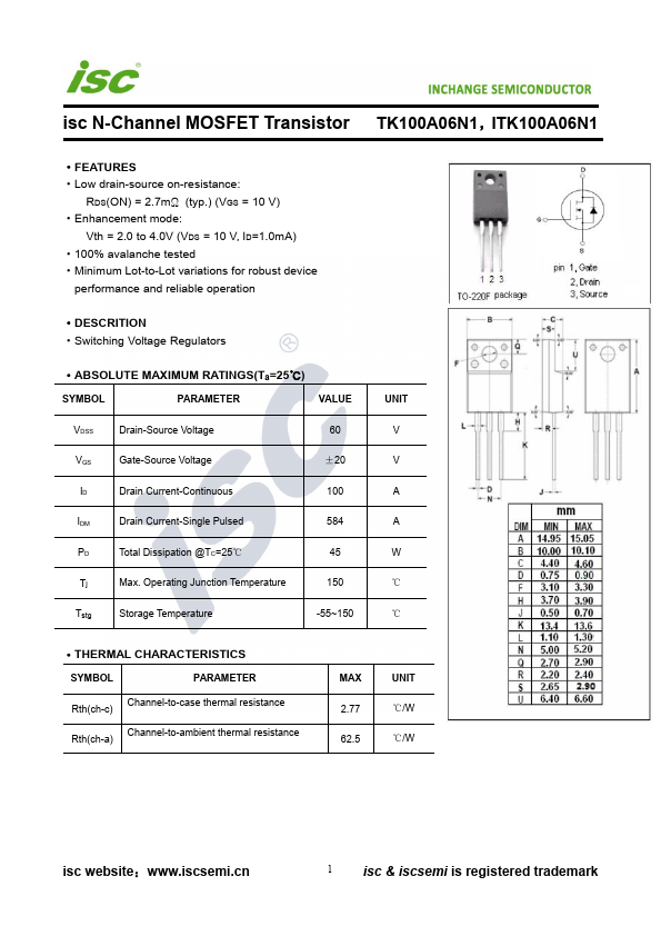 TK100A06N1