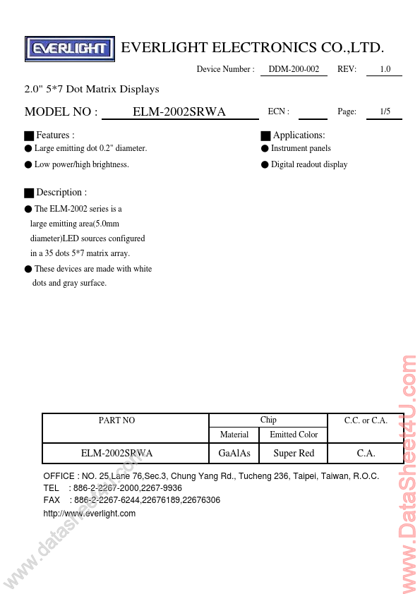 ELM-2002SRWA