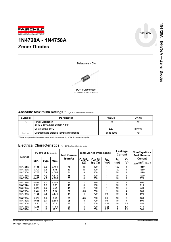 1N4742A