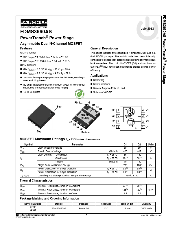 FDMS3660AS