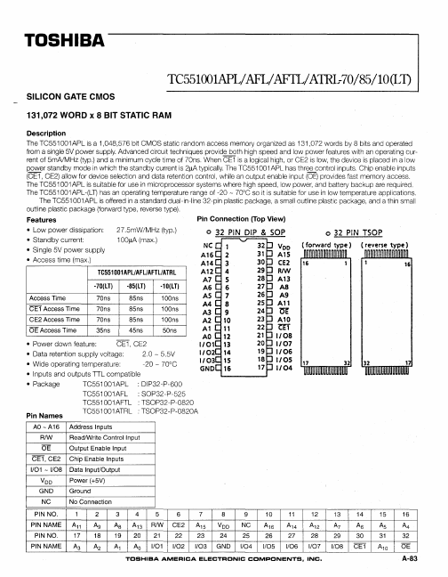 TC551001ATRL-70