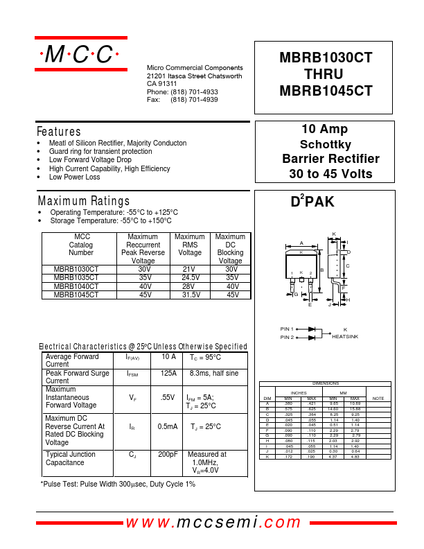 MBRB1030CT