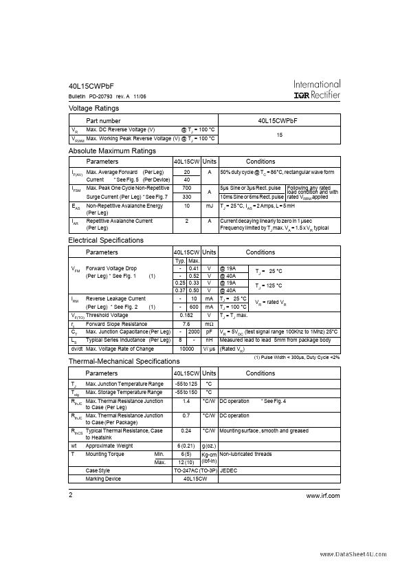 40L15CWPBF