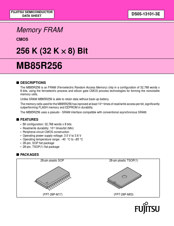 MB85R256