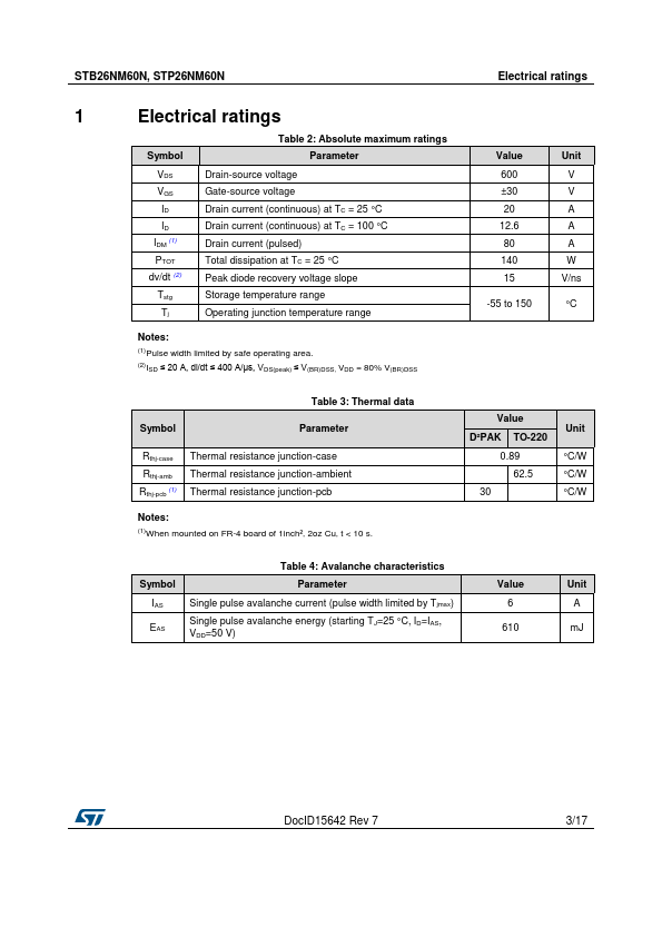 STP26NM60N