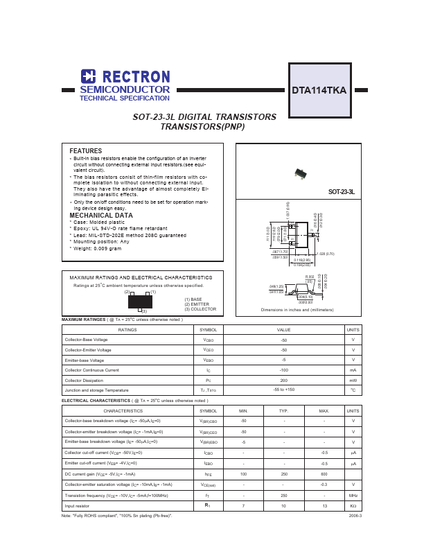 DTA114TKA