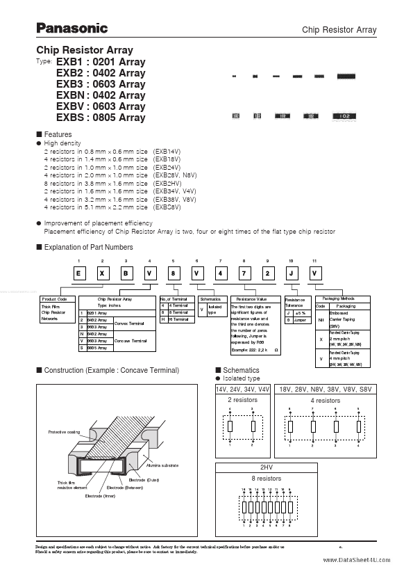 EXB-V8V103J