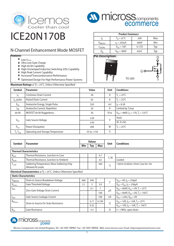 ICE20N170B