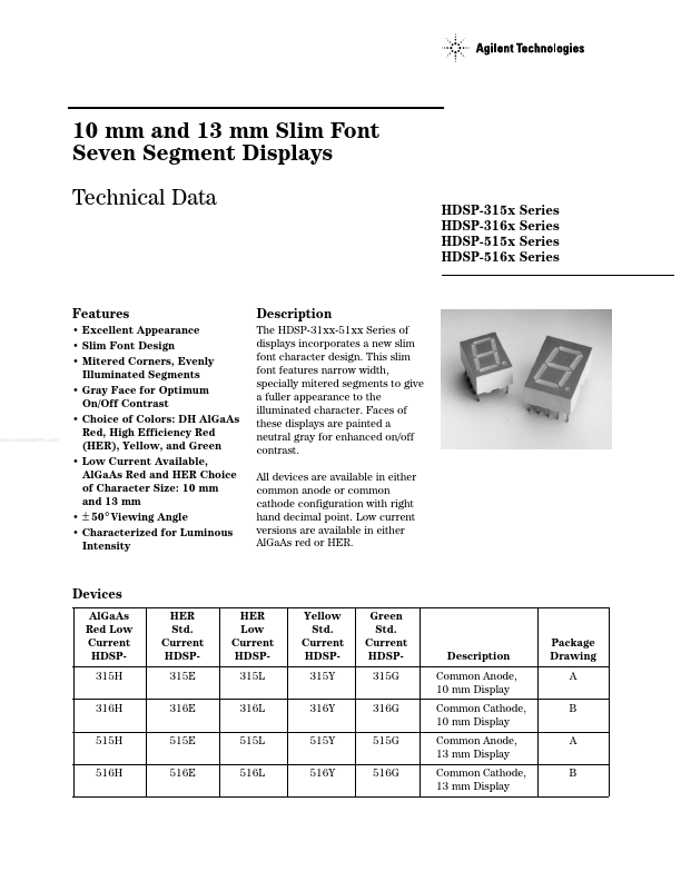 HDSP-315H