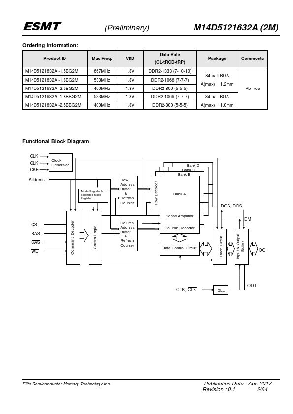 M14D5121632A-2.5BBG2M