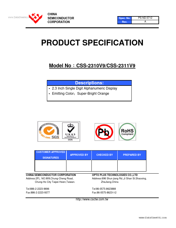 CSS-2310V9