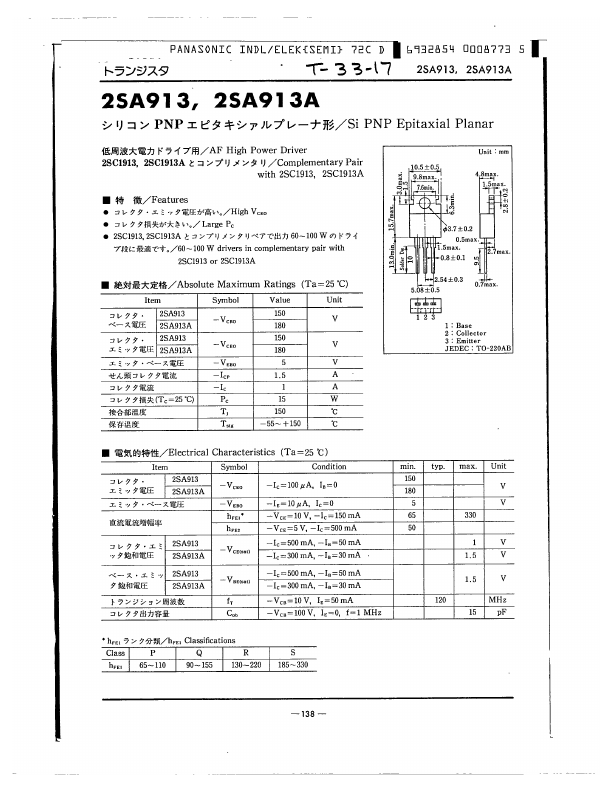 2SA913A