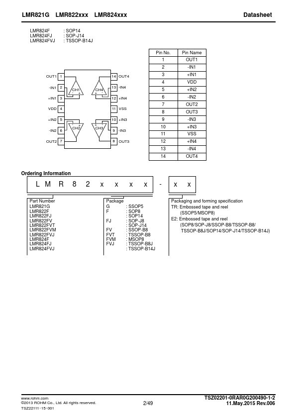 LMR822FVT