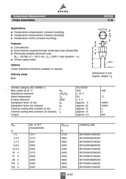 B57045K45