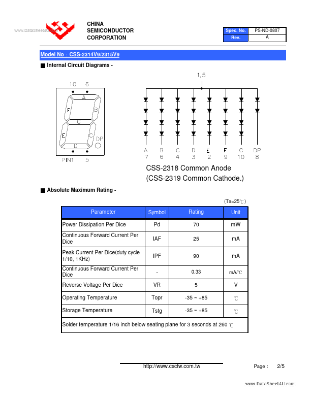 CSS-2315V9