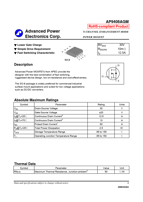 AP9408AGM