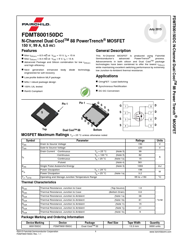 FDMT800150DC