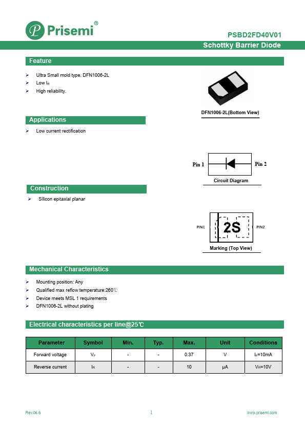 PSBD2FD40V01 Datasheet Preview
