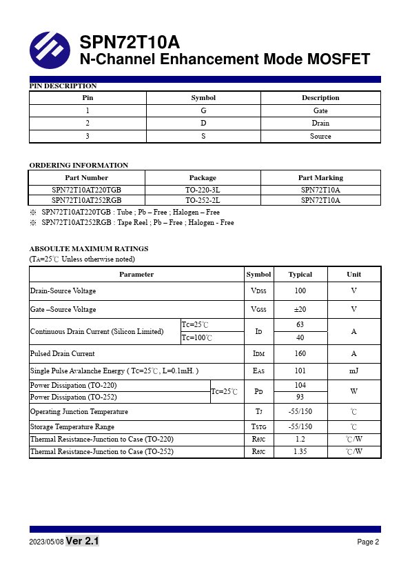 SPN72T10A