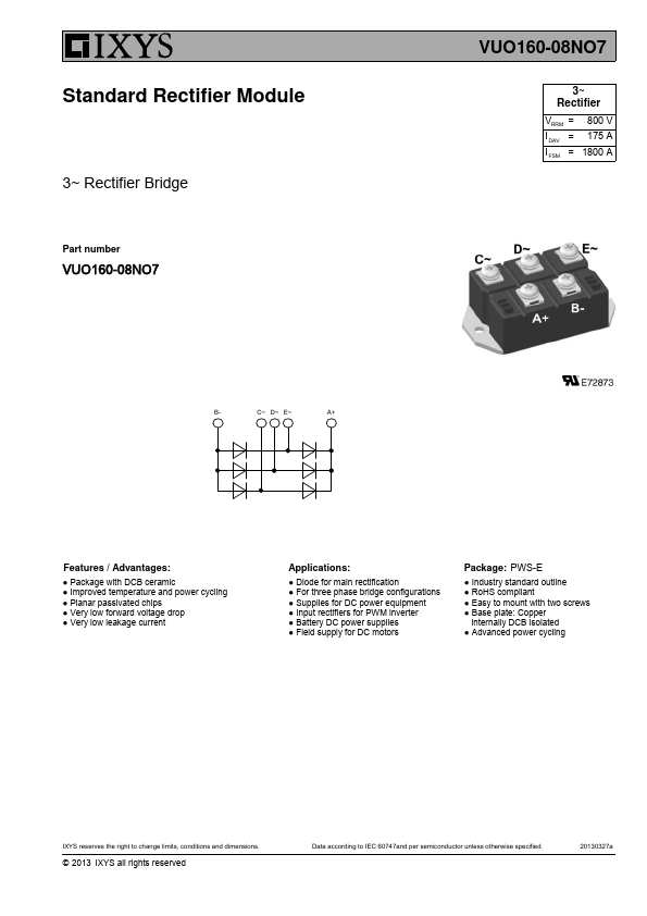 VUO160-08NO7