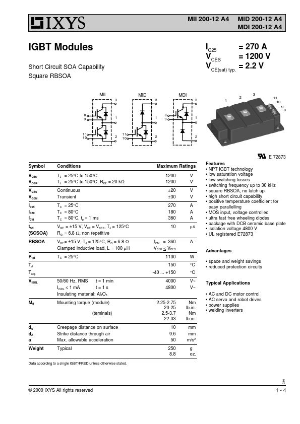 MDI200-12A4