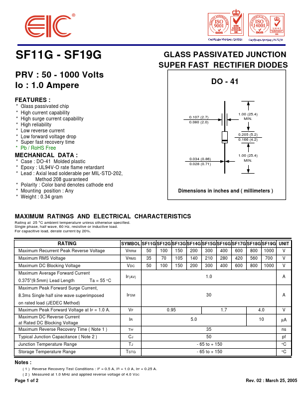 SF14G