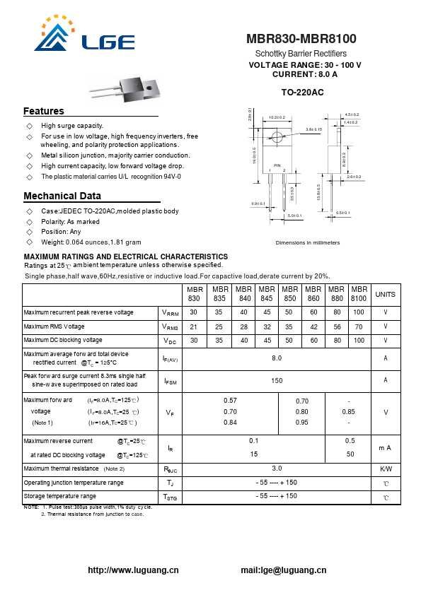 MBR835