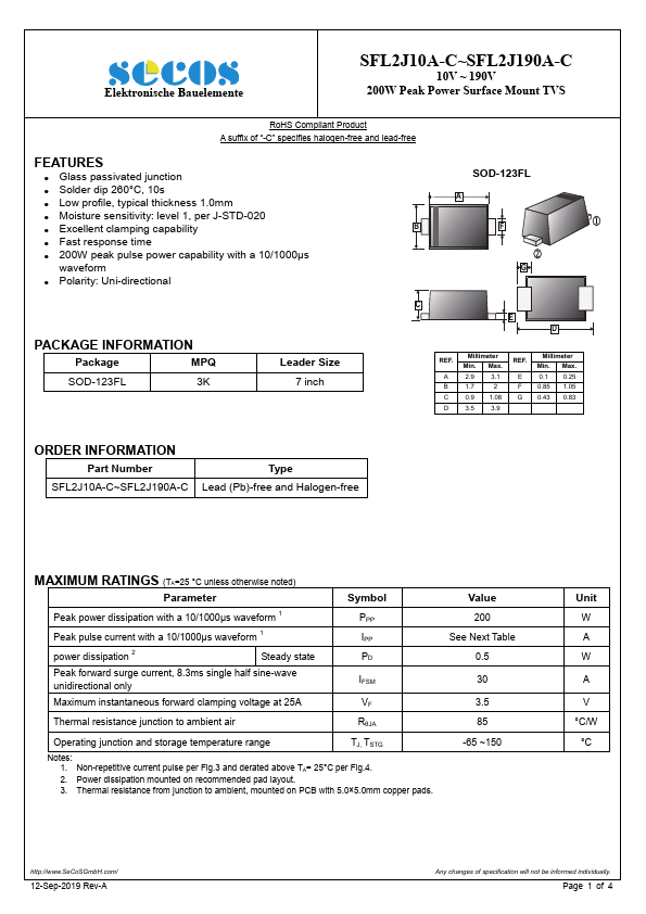 SFL2J170A-C