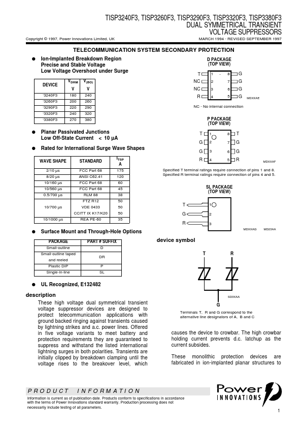 TISP3380F3