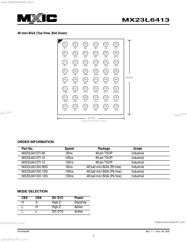 MX23L6413