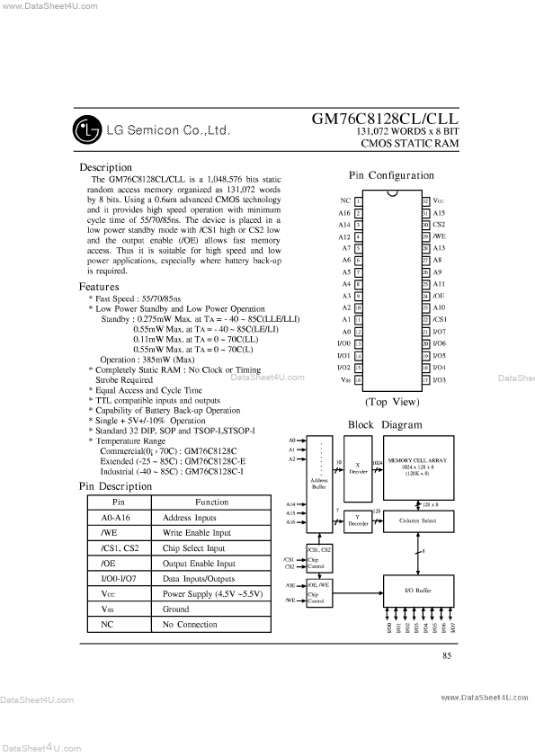 GM76C8128CLL