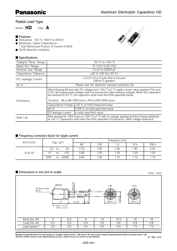 EEUHD1A103