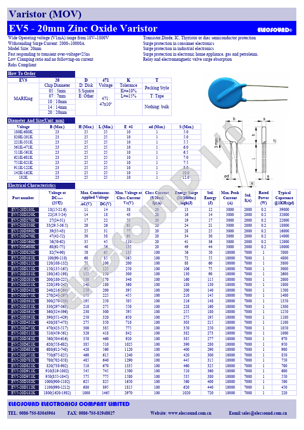 EV5-20D680K