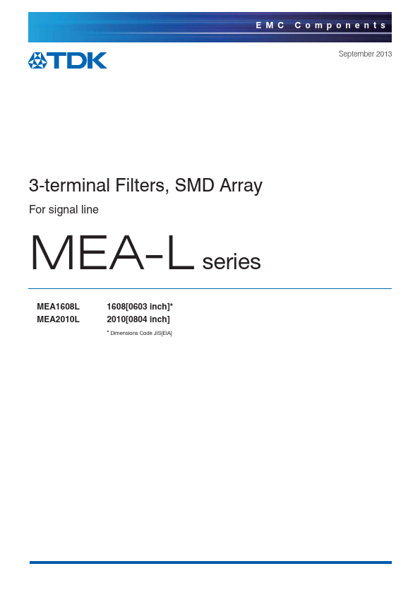 MEA1608L Datasheet Preview